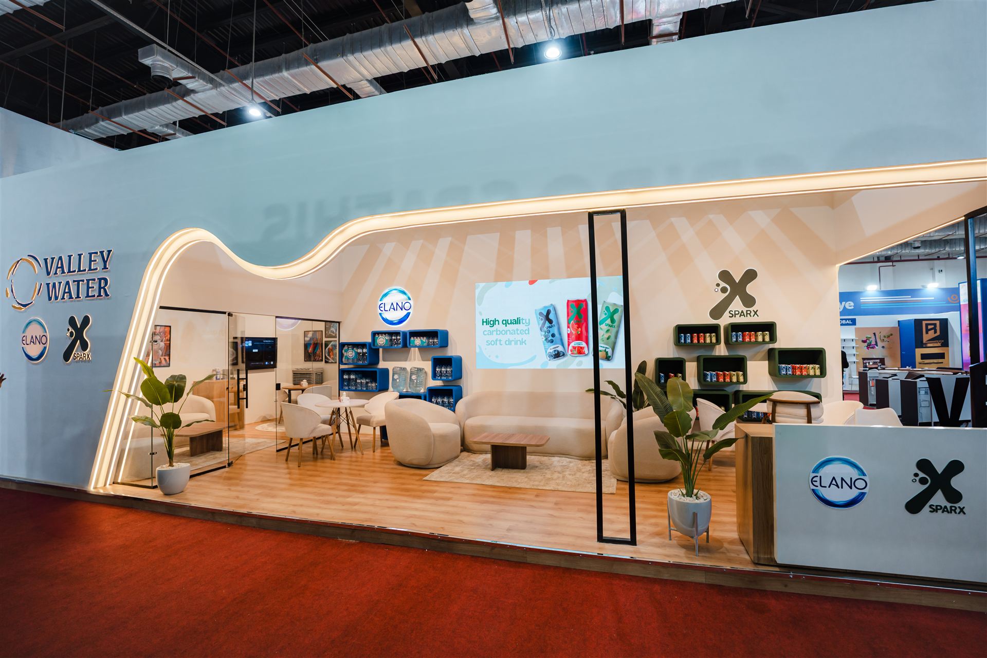 Valley Water booth at Food Africa exhibition