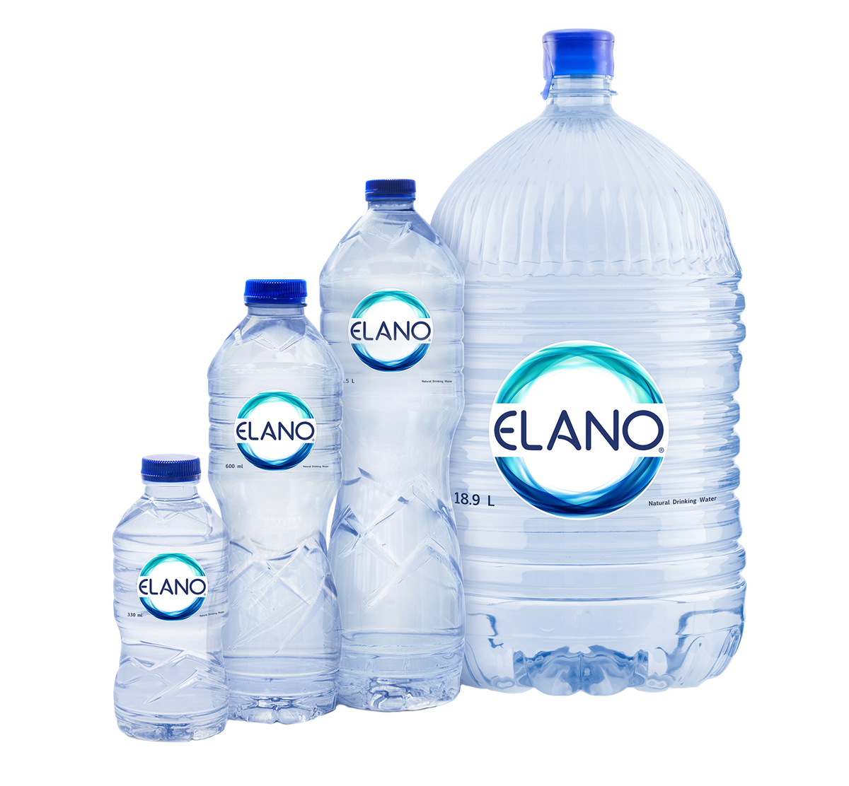 Elano water bottles lineup