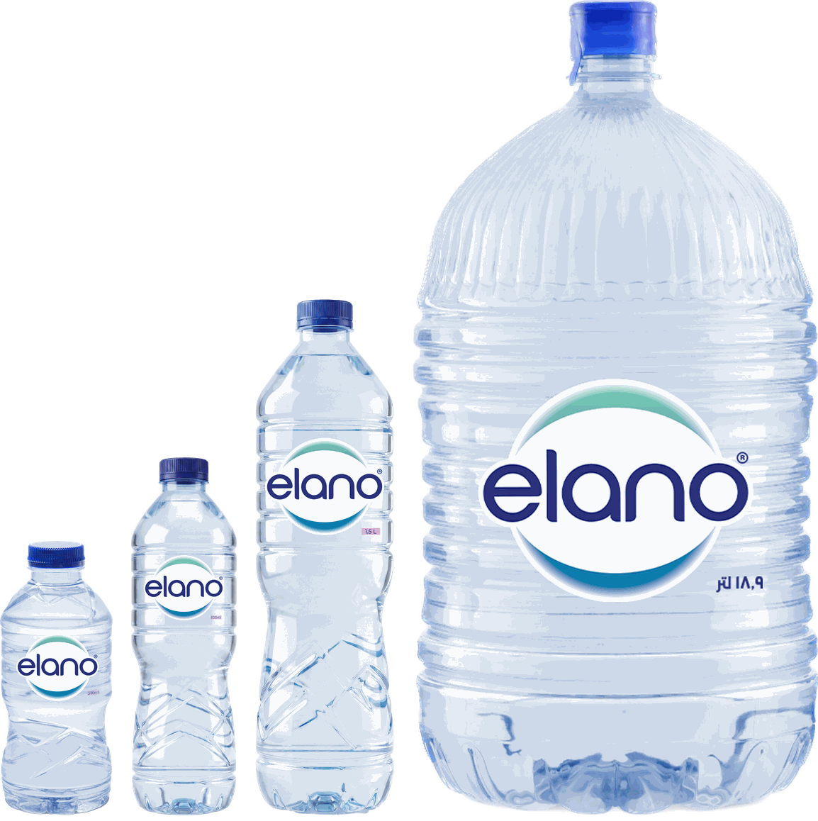 Elano water bottles lineup